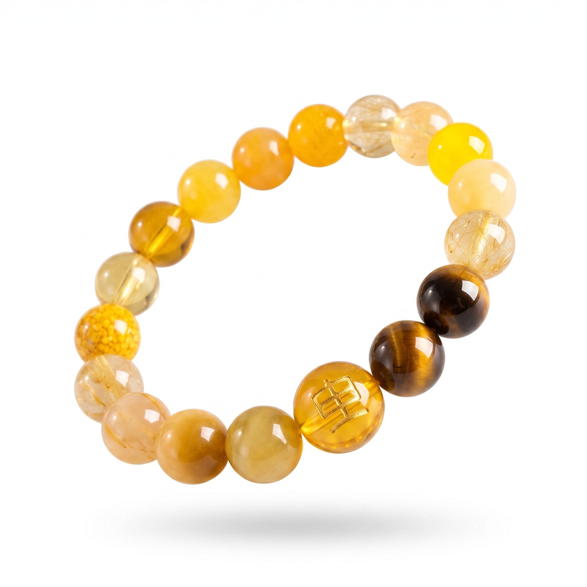 Earth Element Beaded Bracelet | Stability, Focus, Abundant Life