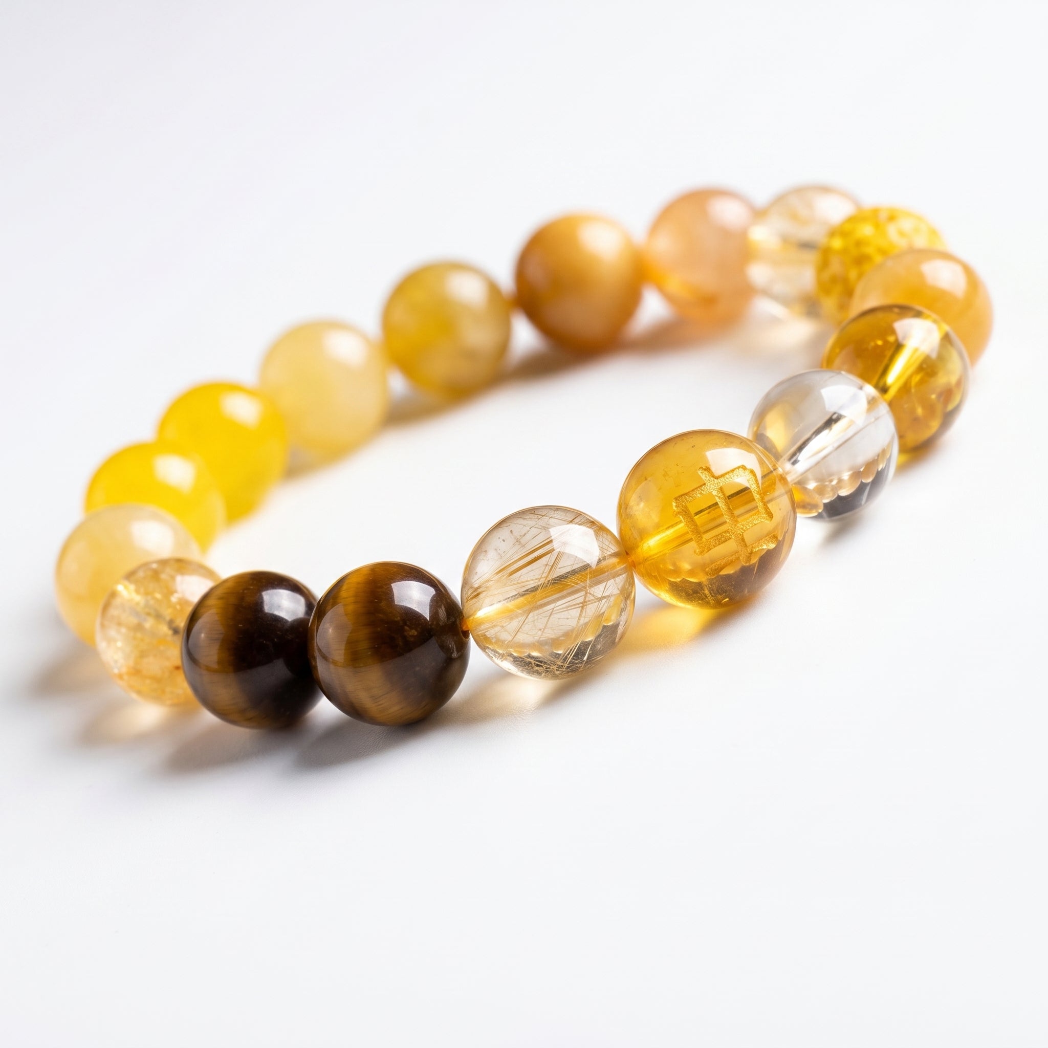 Earth Element Beaded Bracelet | Stability, Focus, Abundant Life